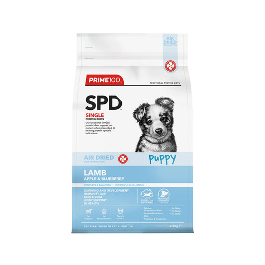 SPD™ Puppy Air Dried Lamb, Apple & Blueberry