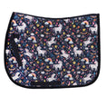 Load image into Gallery viewer, Bambino Pony Saddle Pad - Navy Unicorn
