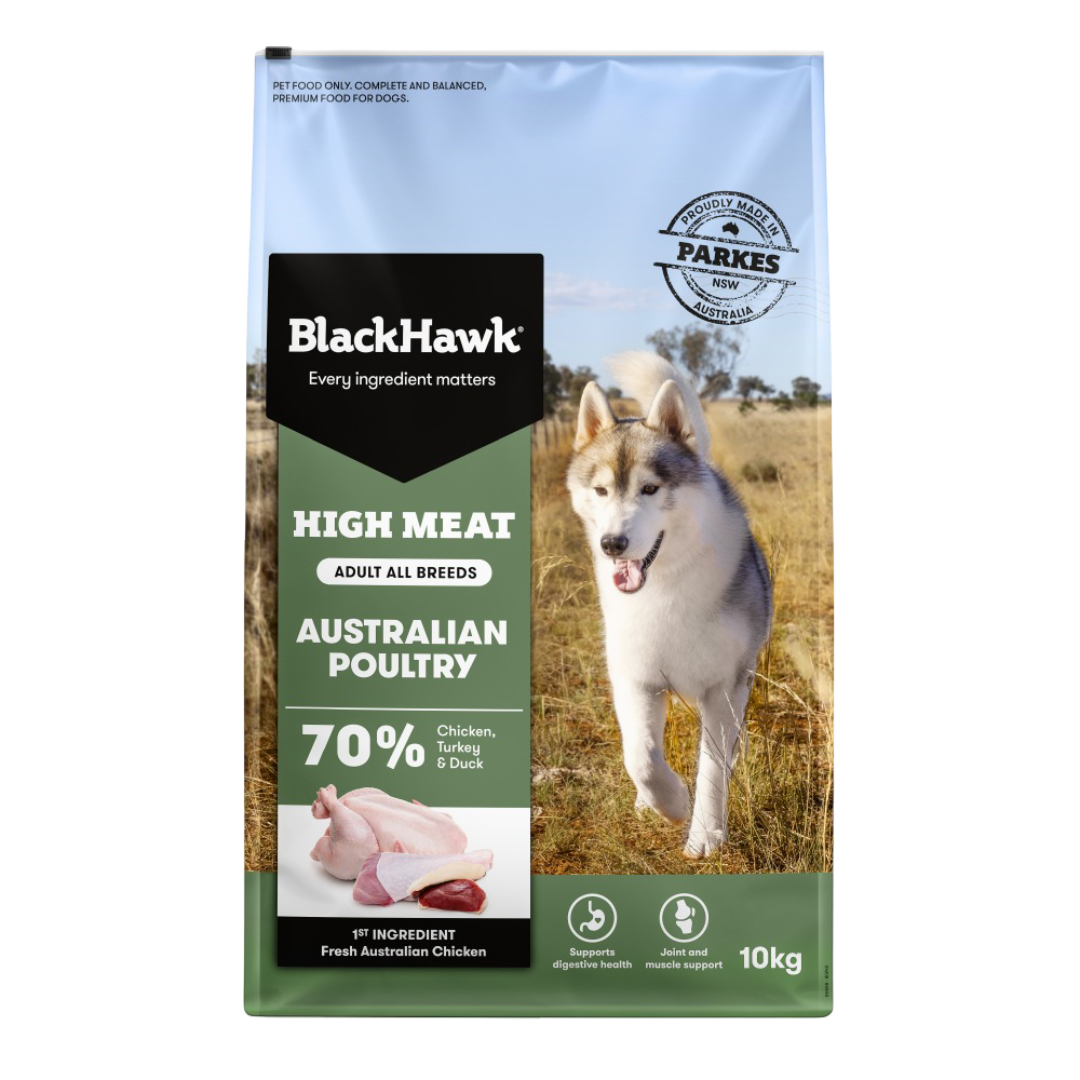 Black Hawk High Meat Australian Poultry Recipe