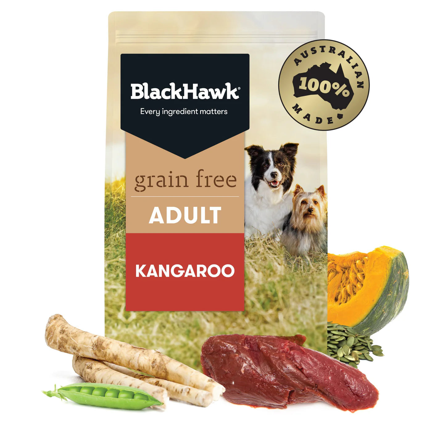 Black Hawk Kangaroo Grain Free Adult Dog Food