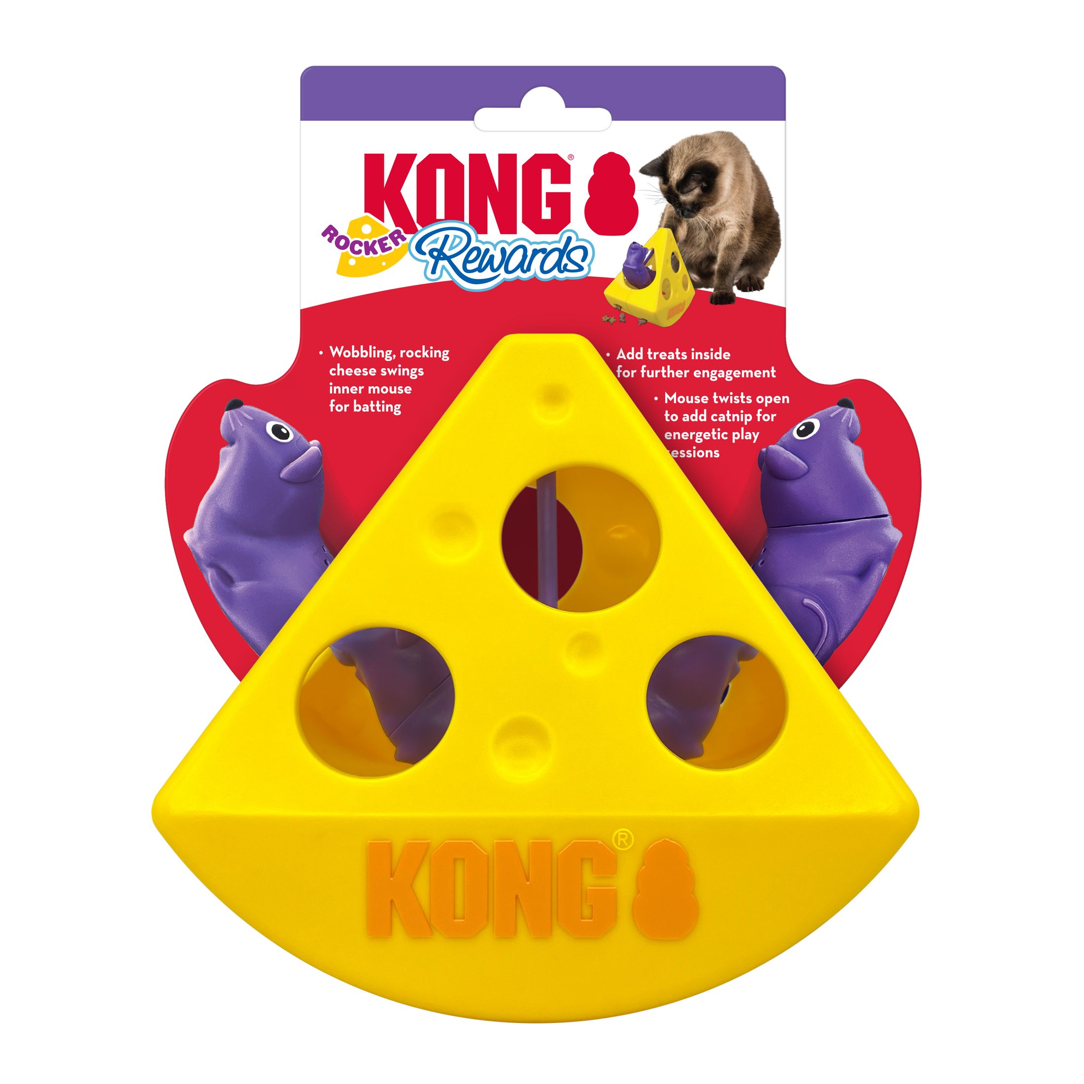 Kong Cat reward Rocker Cheese