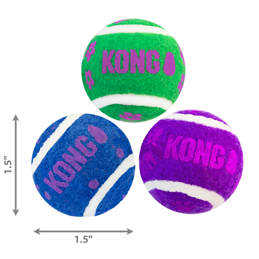 Kong Cat Tennis Balls with Bell