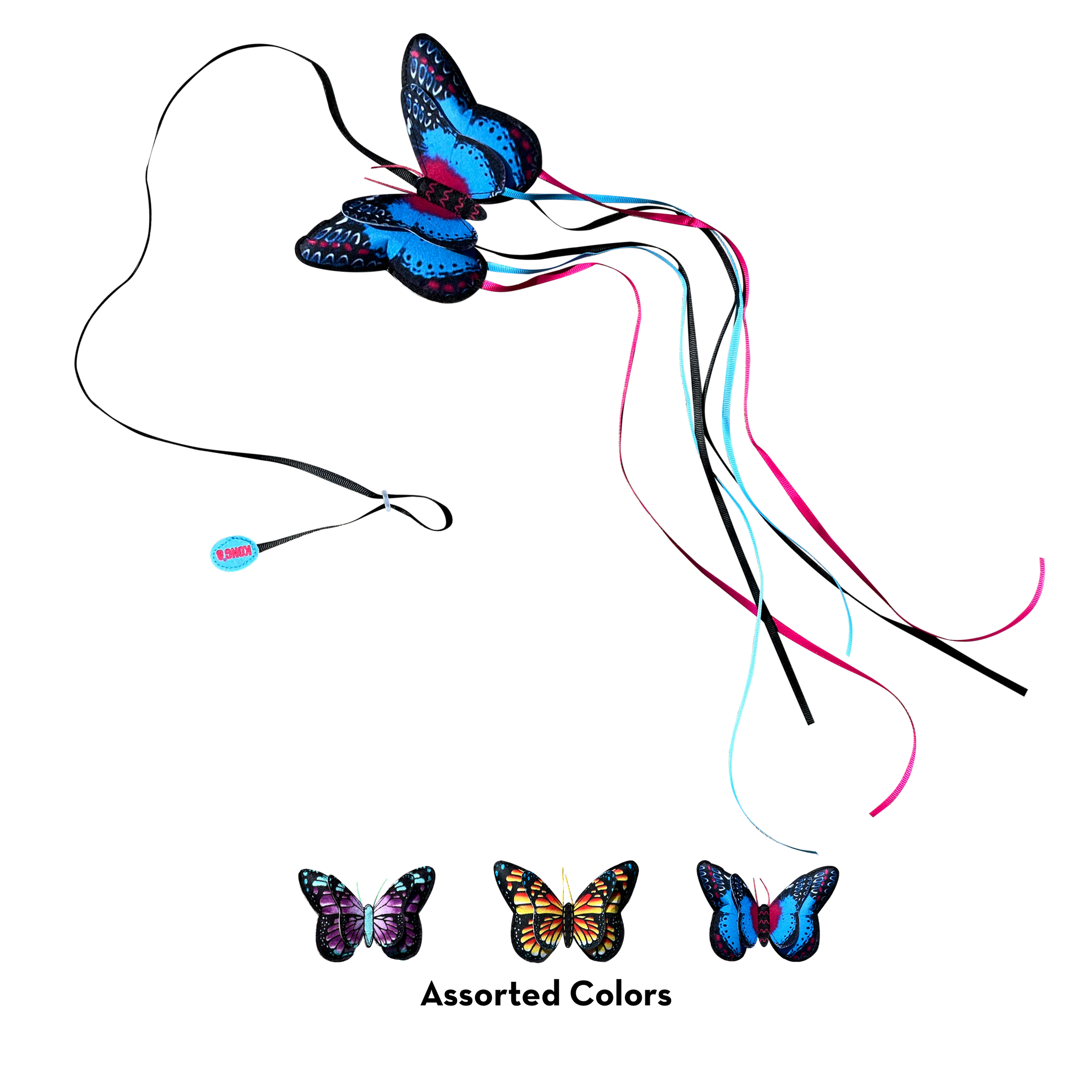 Kong Cat teaser butterfly