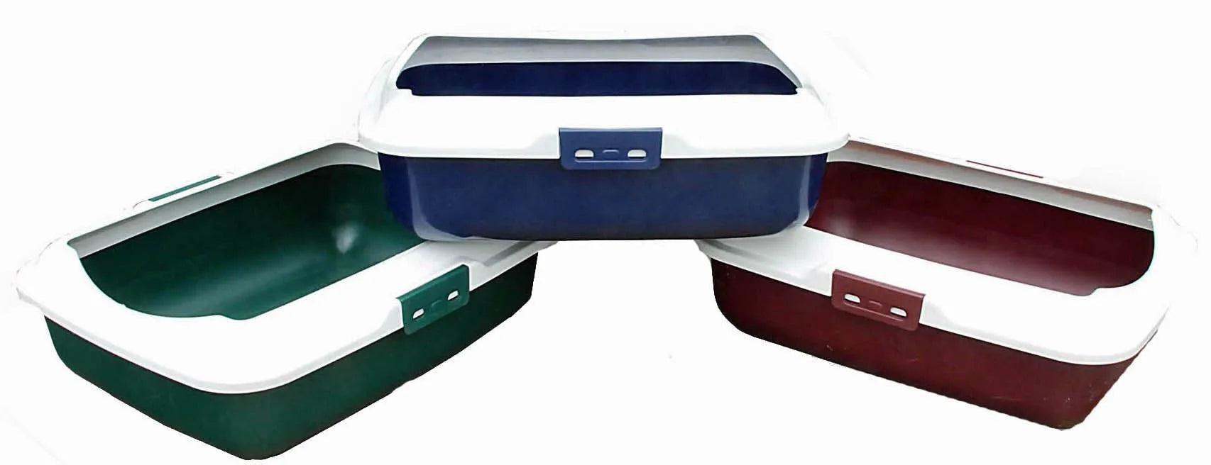 Showmaster Rectangular Cat Litter Tray with Rim