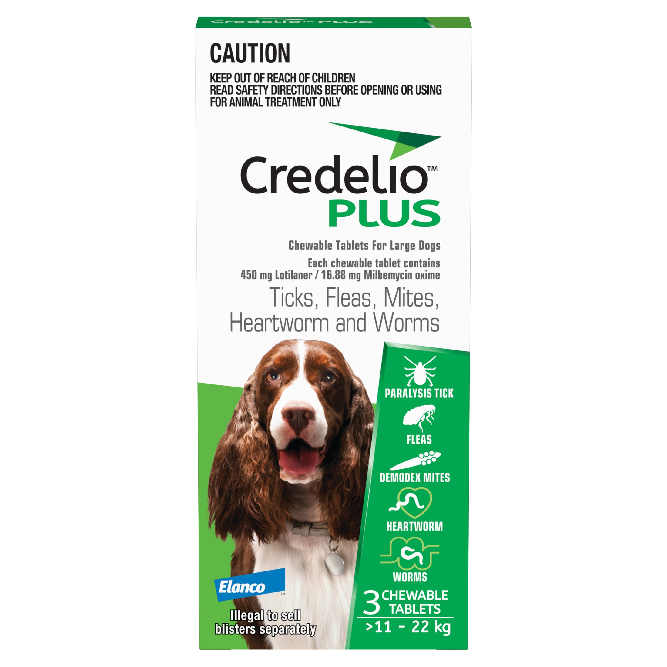 Credelio Plus - Large 11-22KG