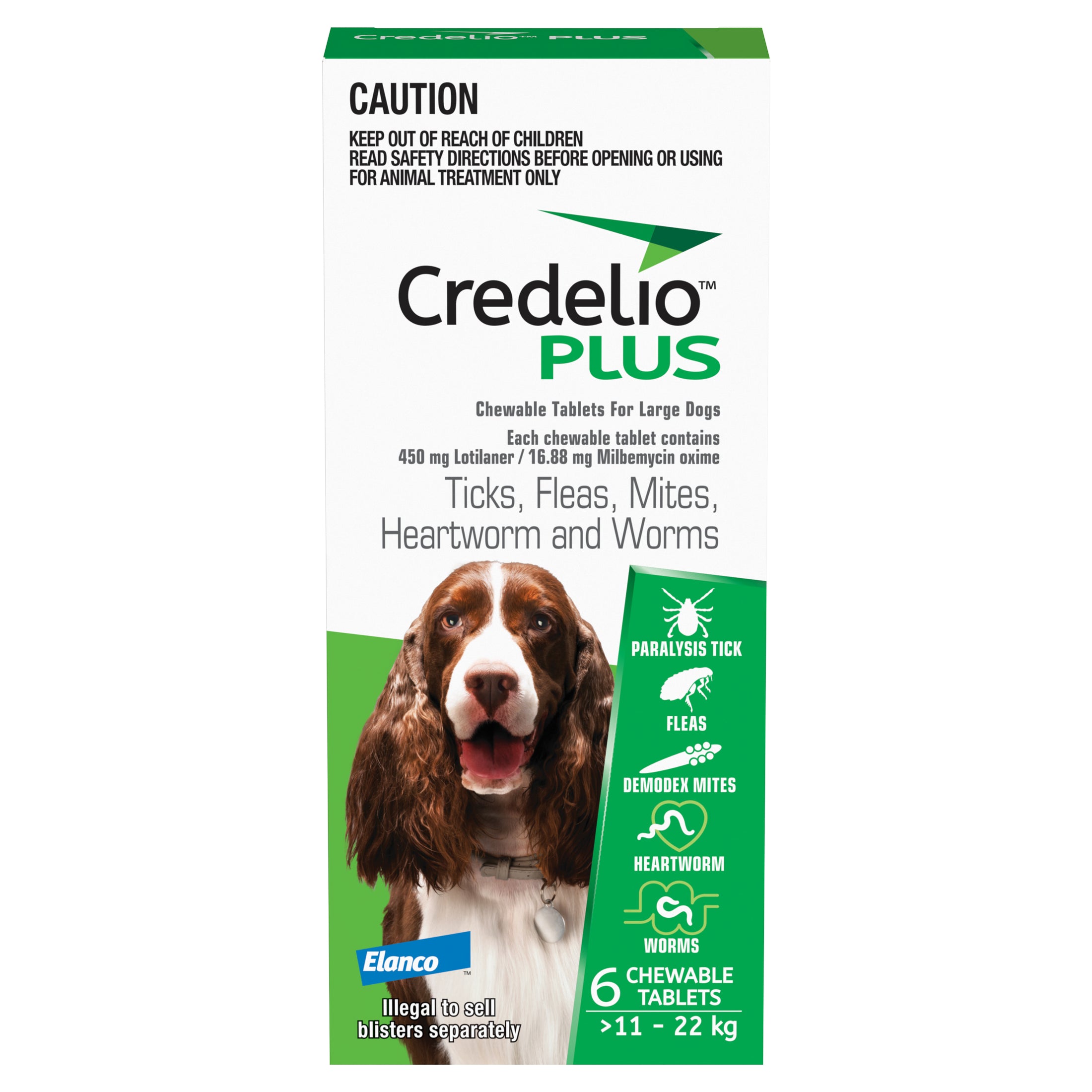 Credelio Plus - Large 11-22KG