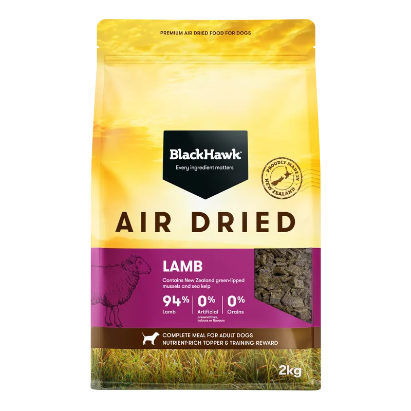 Black Hawk Air Dried Lamb Dog Food