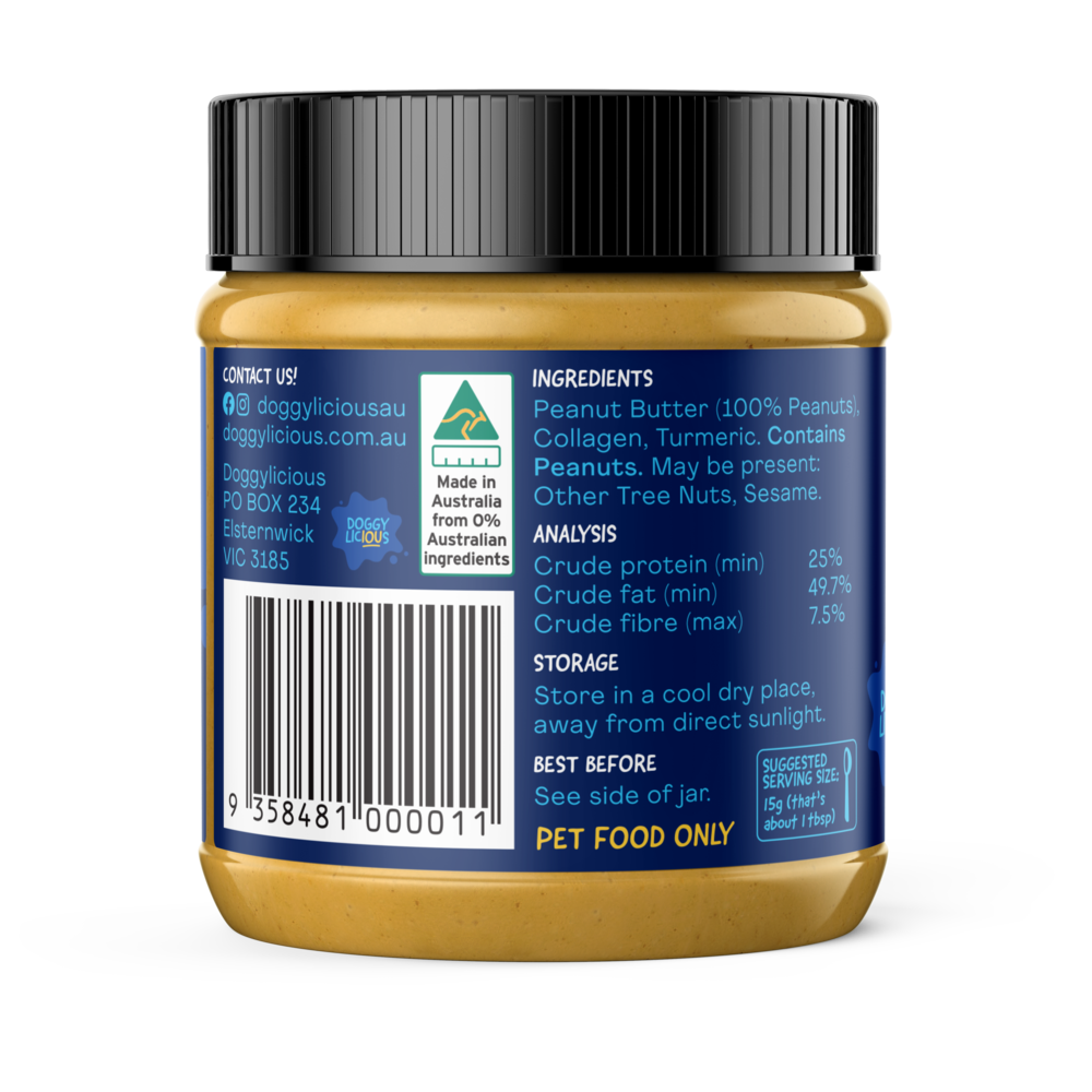 Doggylicious Hip, Joint & Coat Doggy Butter