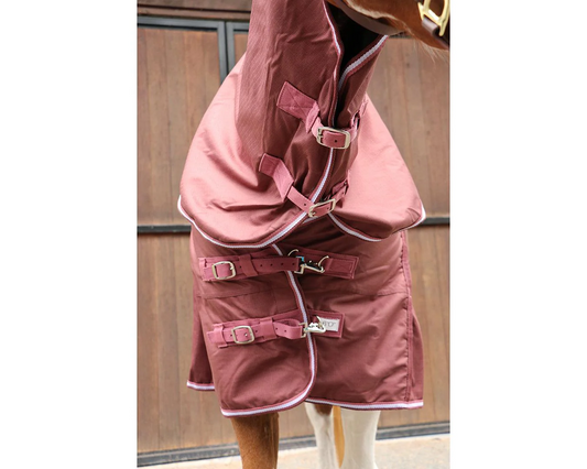 Kozy 1200D Rainsheet Horse Rug Combo - Chocolate