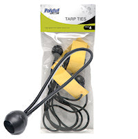 PolyTuf Elastic Ball Ties 4pk