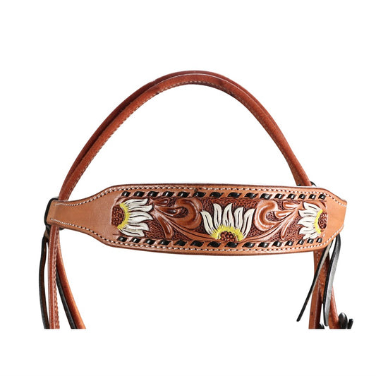 Fort Worth Marigold Headstall