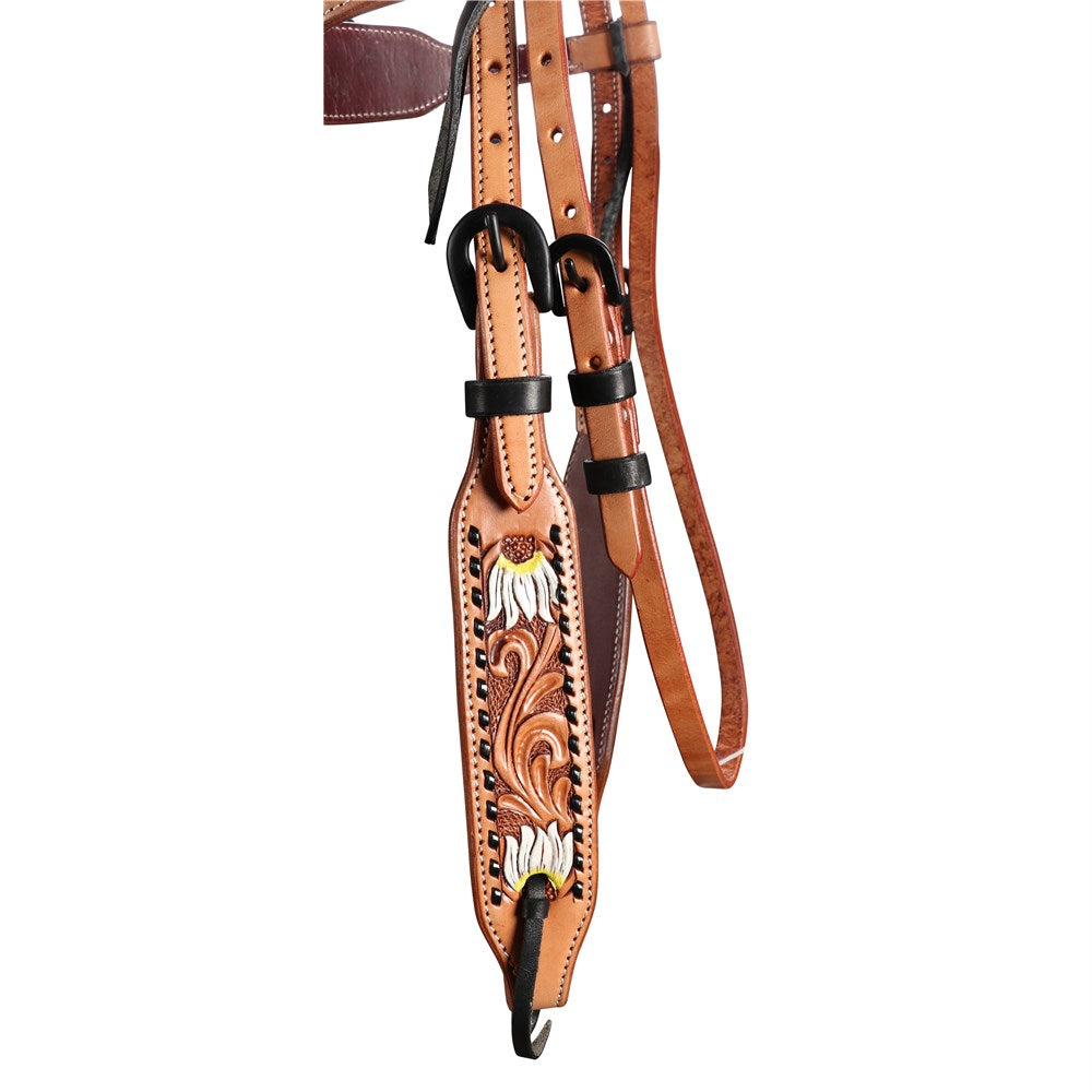 Fort Worth Marigold Headstall