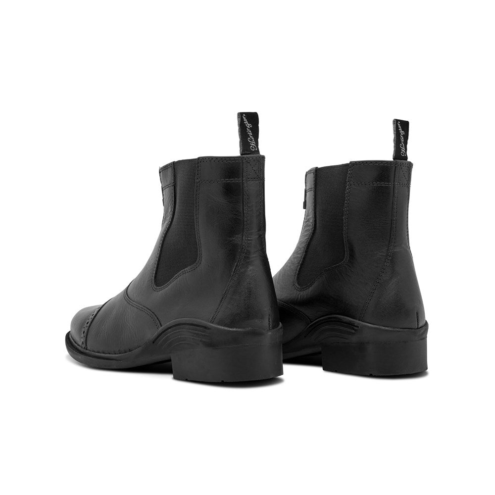 Huntington Ladies Leather Zipper Boots