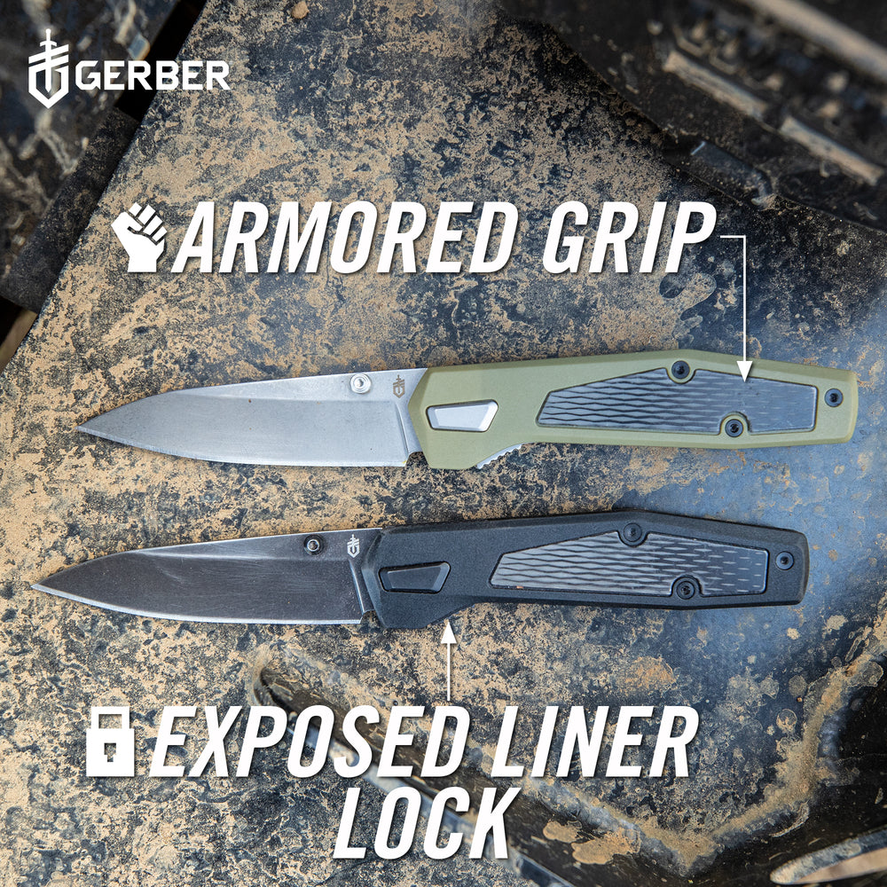 Gerber - FUSE - Black Folding Knife