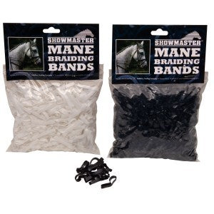 Showmaster Silicon Braiding Bands - 500 Pieces