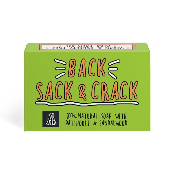 Defamations Back Sack and Crack - Go Lala Soap Bar