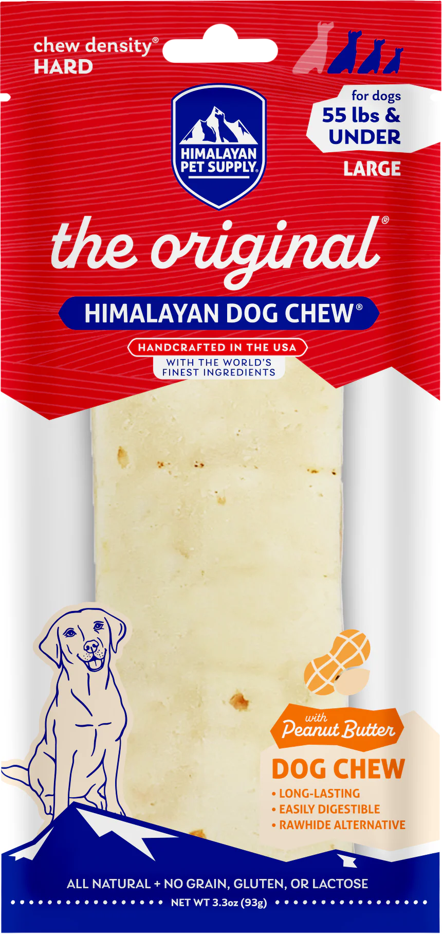 Himalayan Dog Chew - Peanut Butter