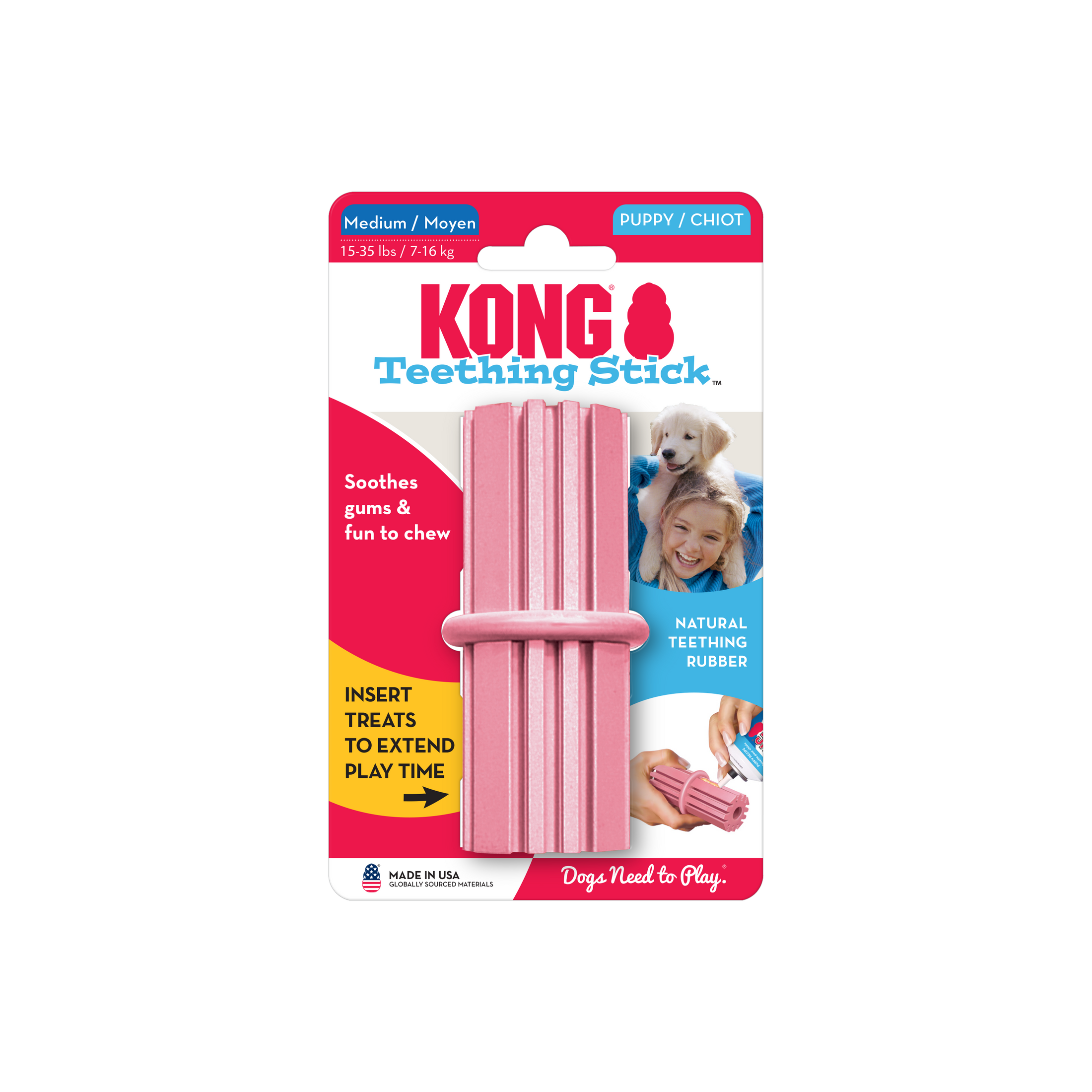 KONG® Puppy Teething Stick