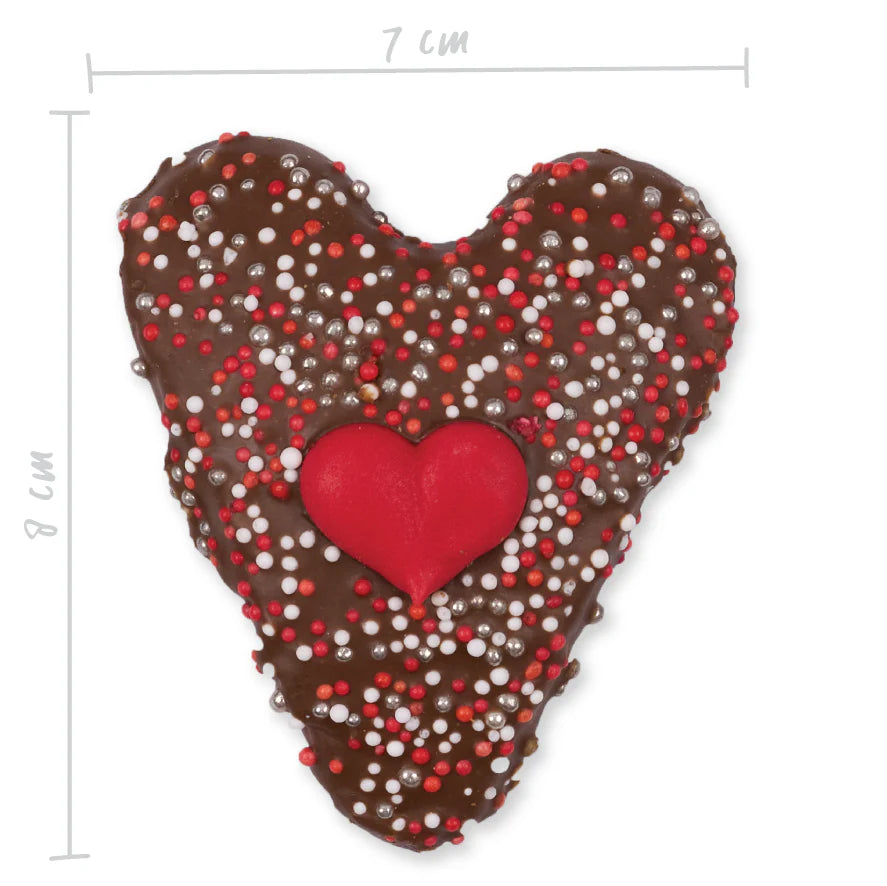 Barney's Barkery - Dog Heart Cookie