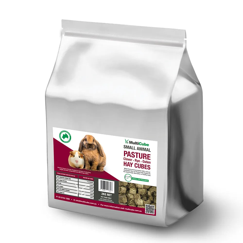 MultiCube - Small Animal Pasture Hay Cubes 2kg
