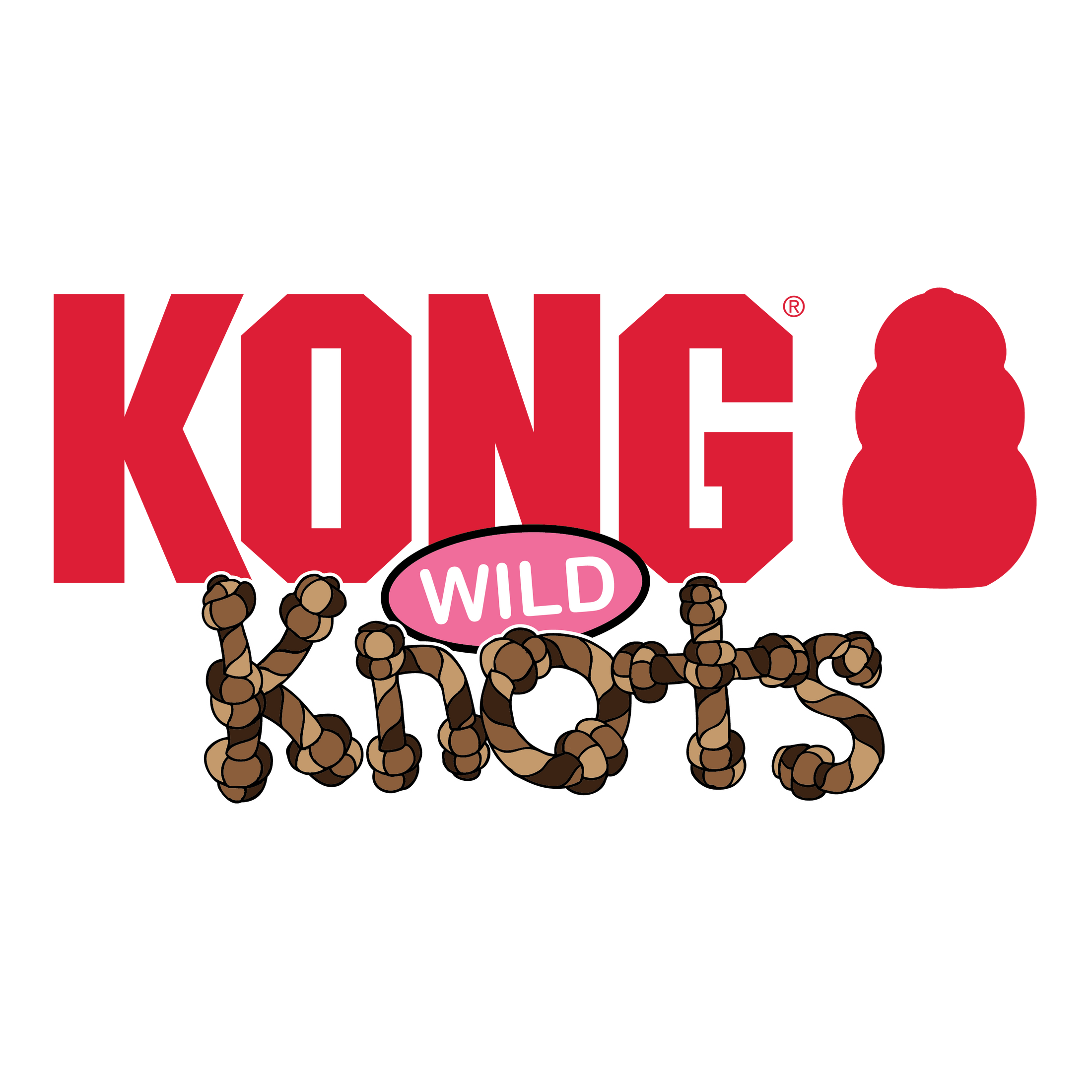 Kong Dog Wild Knots Giraffe