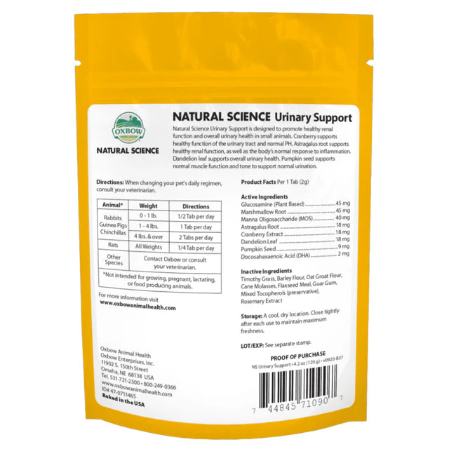 Oxbow - Natural Science Urinary Support