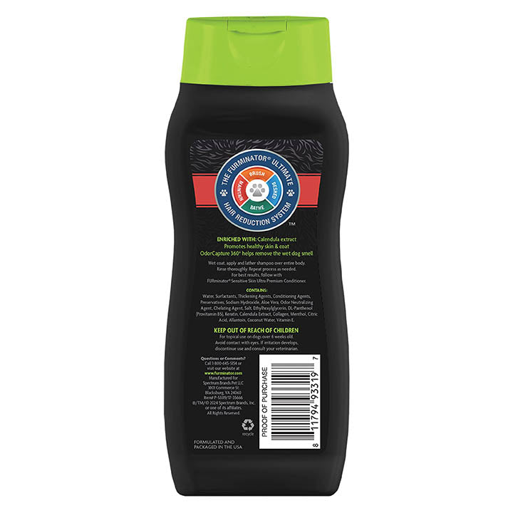 Furminator Sensitive Skin Ultra Premium Shampoo 437ml