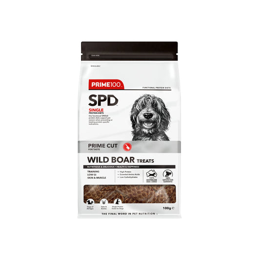 SPD™ Prime Cut Wild Boar Treats 100g
