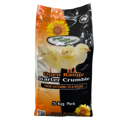Green Valley Open Range Pullet Starter Crumble - 5kg
