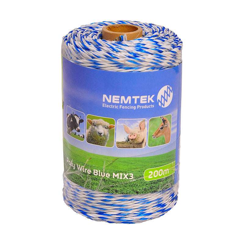 NEMTEK - Poly Wire Blue Mix 3