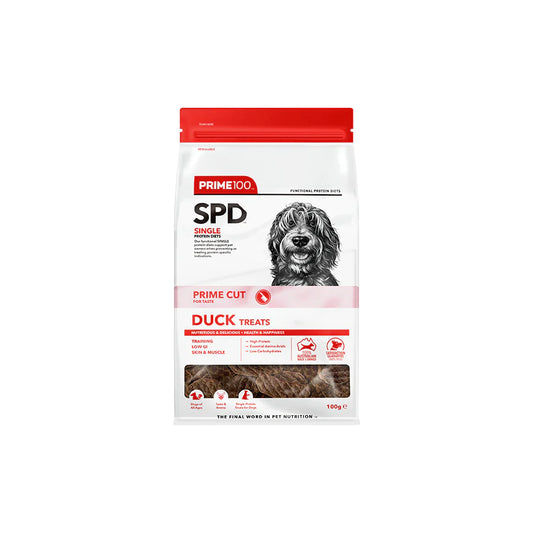 Prime100 SPD™ Prime Cut Duck Treats 100g