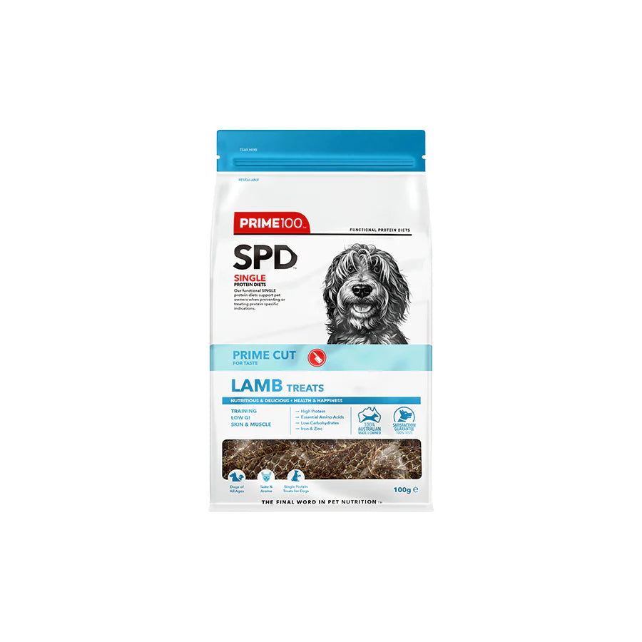 Prime100 SPD™ Prime Cut Lamb Treats 100g