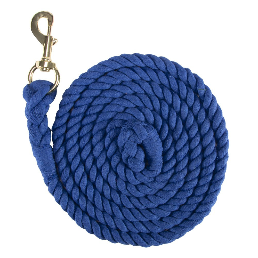 Heavy 3/4" Cotton Lead Rope - 10'