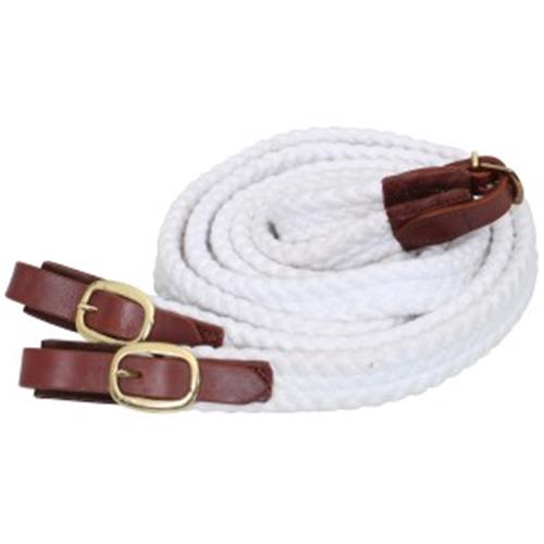 Cottonfields Hack Reins - White