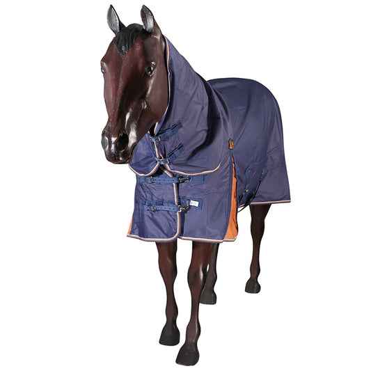 600D Lite Rain Sheet Combo Midnight Blue w/Gold Trim