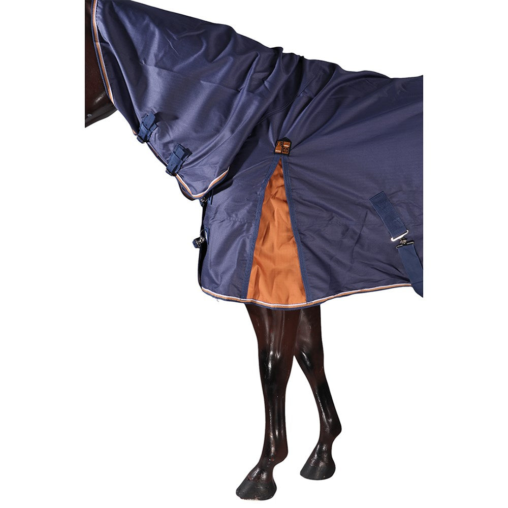 600D Lite Rain Sheet Combo Midnight Blue w/Gold Trim