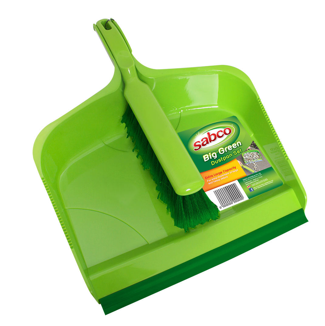 Sabco - Big Green Dustpan Set