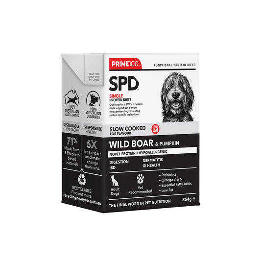 Prime100 SPD™ Slow Cooked Wild Boar & Pumpkin 354g