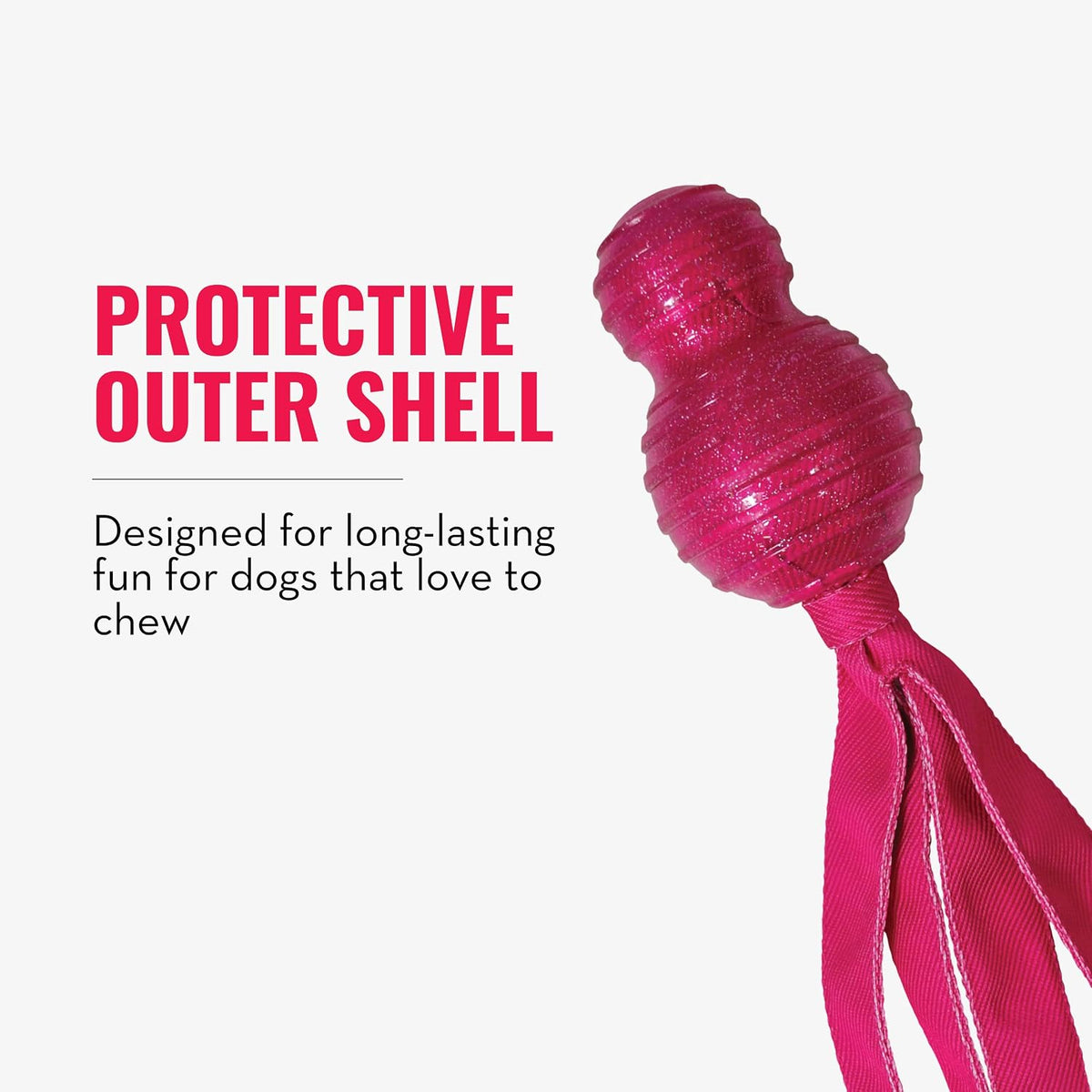 KONG Comet Wubba protective outer shell