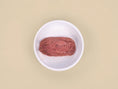 Load image into Gallery viewer, Big Dog - Beef Raw Dog Food for Small Dogs 1.5kg - patty in a bowl, from above
