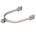 Load image into Gallery viewer, STC - Soft Touch Prince of Wales Spurs - stainless steel spur, side view
