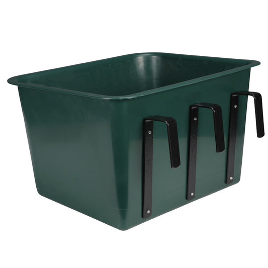 Showmaster Over-The-Fence Feeder 35 Litres - Green