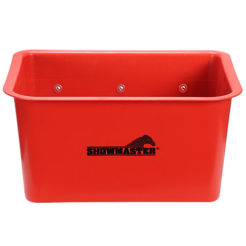 Showmaster Over-The-Fence Feeder 35 Litres - Red