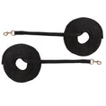 Load image into Gallery viewer, Showmaster - Cushionweb Long Lines - coiled long lines showing the snap hooks
