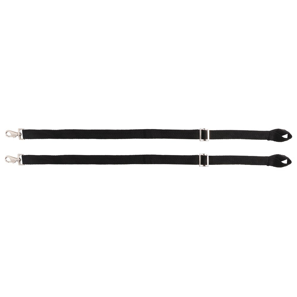 GG Australia - Nylon Rug Leg Straps - pair of black leg straps