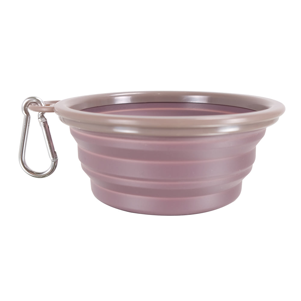 Ibiyaya - Quick Bite Collapsible Travel Bowl - Brown