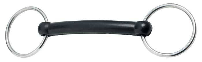 Zilco - Flexible Rubber Ring Snaffle - 12cm