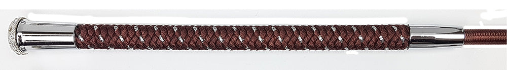 Zilco - Paris Dressage Whip - Brown - handle close-up
