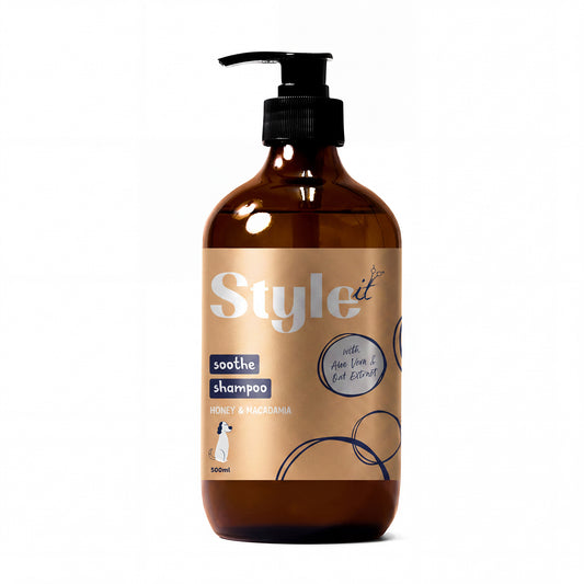 Style It - Honey & Macadamia Soothe Dog Shampoo 500ml