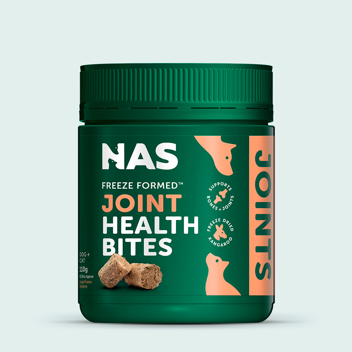 NAS - Freeze Formed Joint Health Bites 110g - front of pack